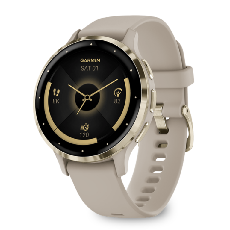 Venu 3s Cinza com Dourado