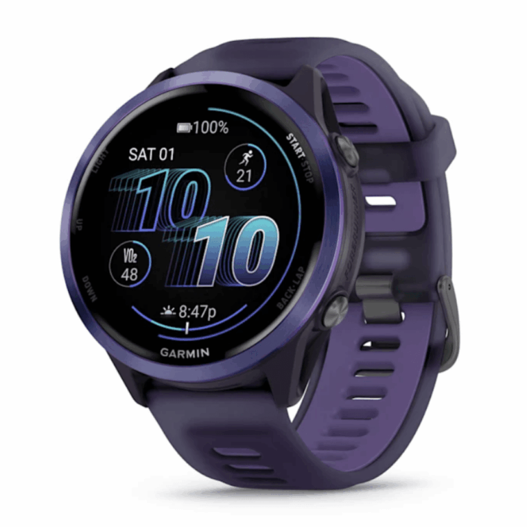 Forerunner 570 Roxo imperial translúcida 47mm