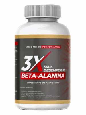 3x Beta Alanina 2000mg